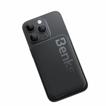 Benks Power bank 6000mAh MP10 - Type C - magnetic with induction charging black