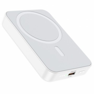 OEM Borofone Power Bank 10000mAh Plus Reach - Type C - PD 20W magnetic with induction charging white