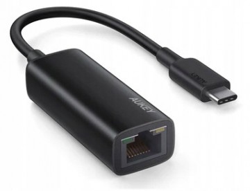 Aukey USB-C to Gigabit ethernet adapter black