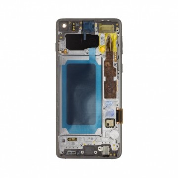 For_samsung LCD display + Touch Unit + Front Unit for Samsung G973 Galaxy S10 Black