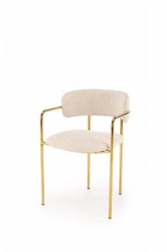 Halmar K537 chair, creamy