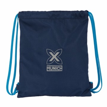 Backpack with Strings Munich Blue 35 x 1 x 40 cm