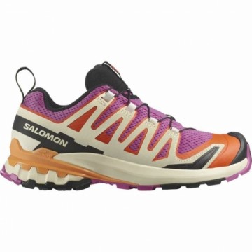 Running Shoes for Adults Salomon Xa Pro 3D V9 Orange Pink