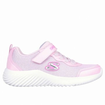 Skriešanas Apavi Bērniem Skechers Bounder - Girly Groo Rozā