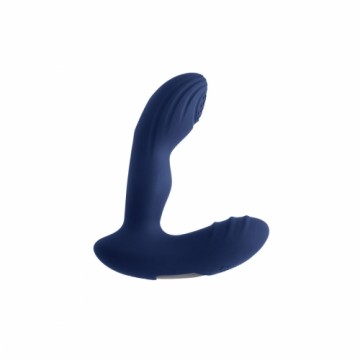 Cassini Anal Vibrator Black Playboy Blue