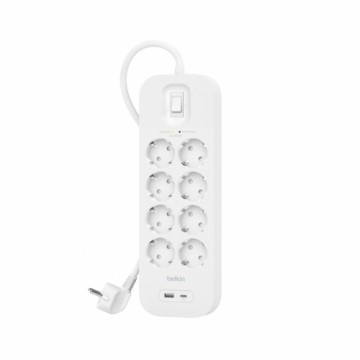 Сетевой фильтр 8 Tomas с выключателем Belkin SRB003VF2M (2 m)