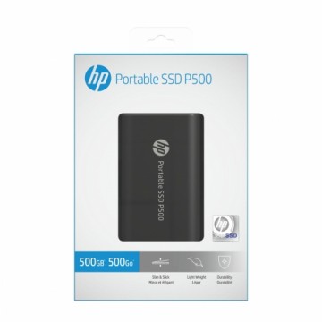 External Hard Drive HP 7PD55AA 500 GB SSD