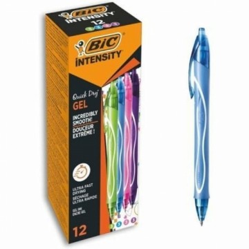 Gel pen Bic 964826 Blue (12 Units)