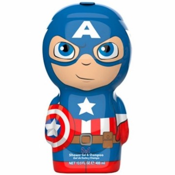 Želeja un Šampūns 2-in-1 Air-Val Avengers Capitan America 400 ml