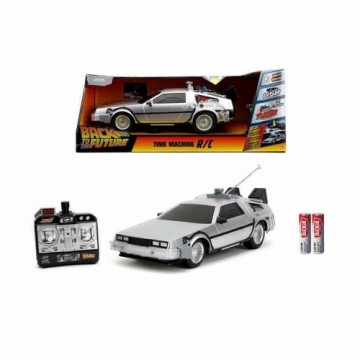 Машинка на радиоуправлении Back to the Future Delorean Серебристый 1:16