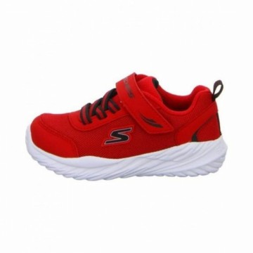 Беговые кроссовки для детей Skechers Nitro Sprint-Rowzer Чёрный Красный