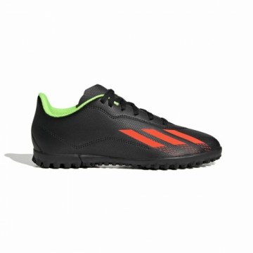 Bērnu Iekštelpu Futbola Apavi Adidas X Speedportal.4 TF Melns