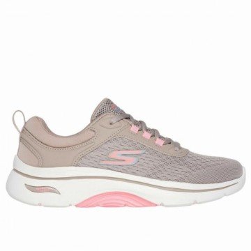 Женские спортивные кроссовки Skechers Go Walk Arch Fit 2.0 Светло-коричневый