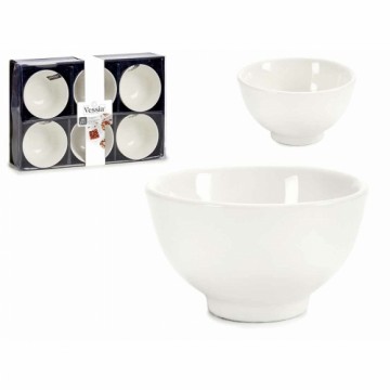 Vessia Bļodu komplekts Porcelāns Balts 150 ml 6 Daudzums 11 x 5,5 x 11 cm