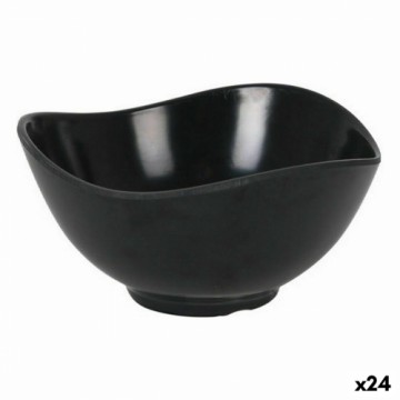 Snack Bowl La Mediterránea Melamin Anthracite 11,5 X 6 cm (24 Units)