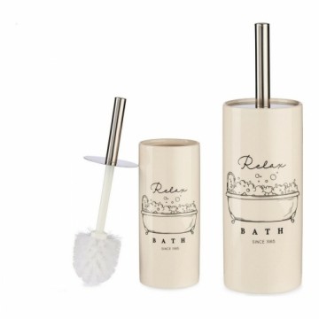 Toilet Brush Relax Bath Ceramic (9,6 x 32 x 9,6 cm)