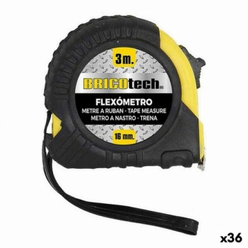 Tape Measure Bricotech Bricotech 13,5 x 8,5 x 3 cm (36 Units) (3 m)