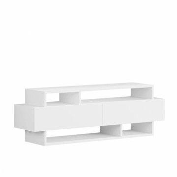 TV furniture Alexandra House Living White 125 x 42 x 32 cm