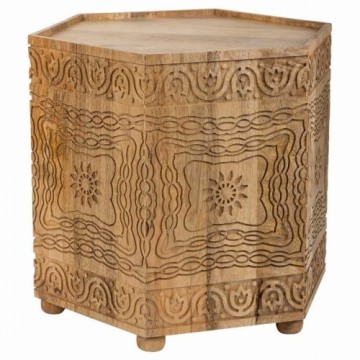 Centre Table Alexandra House Living Brown Mango wood 45 x 41 x 45 cm Traditional style