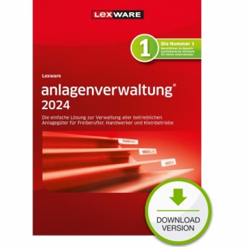 Lexware Anlagenverwaltung 2024 Download Jahresversion (365-Tage)