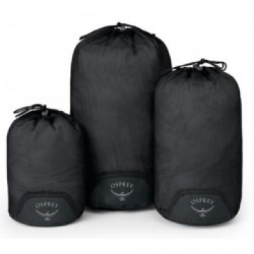 Osprey Mantu soma Daylite Mesh Stuff Sack Set  Black