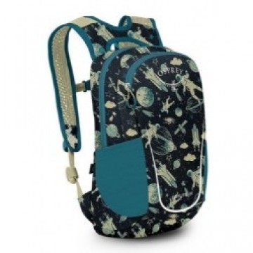 Osprey Mugursoma Daylite Jr Pack  Space Travel Print/Antique Blue