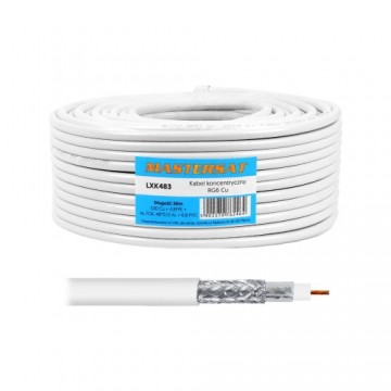 Coaxial cable 1Cu 48x0,12AL 50m