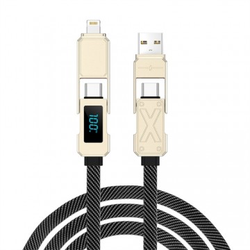 WIWU X series charging cable Wi-C039 A+C-C+L 100W, 150cm