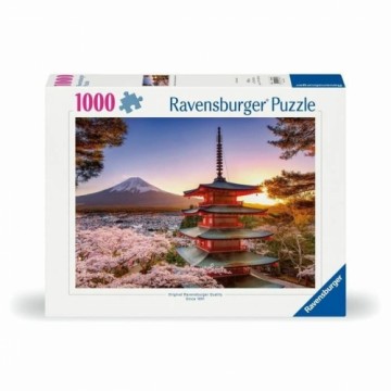 Puzle un domino komplekts Ravensburger Cherry Blossoms