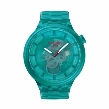 Vīriešu Pulkstenis Swatch SB05L101 Zaļš (Ø 47 mm)