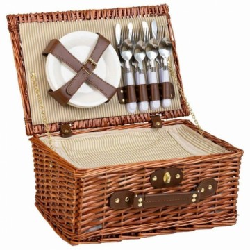 Picnic Basket Alexandra House Living Brown wicker