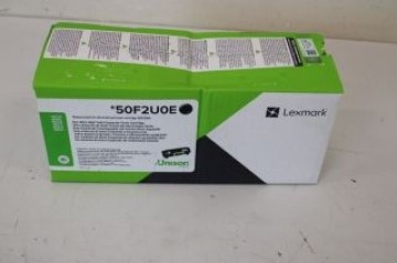 LEXMARK   SALE OUT.  50F2U0E Cartridge, Black/დაზიანებულია შეფუთვა, DAMAGED PACKAGING |  50F2U0E | 502UE Ultra High Yield Corporate Cartridge (20k) | Cartridge | Black | DAMAGED PACKAGING