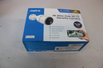 Reolink   SALE OUT.  Go Series G340 4K 4G LTE Wire Free Camera, White, DEMO |  4G LTE Wire Free Camera | Go Series G340 | Bullet | 8 MP | Fixed | IP65 | H.265 | Micro SD, Max. 128GB | DEMO