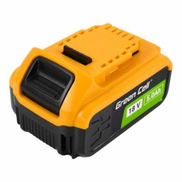 Green cell   Battery For Power Tools Green Cell PTDW18V5, DeWalt XR 18V 5Ah DCB184