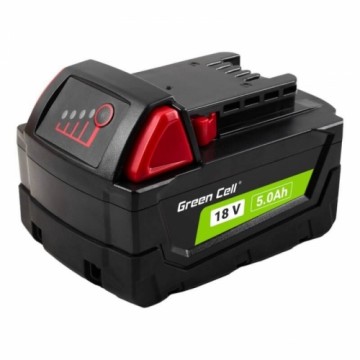 Green cell   Battery For Power Tools Green Cell PTML18V5, Milwaukee M18 18V 5Ah