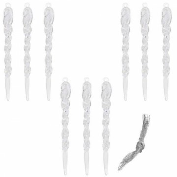 Christmas icicles Springos CA0748 15cm, 9 pcs