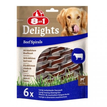 8 In 1 Pet Products Gmbh 8in1 kārums suņiem - Delights Beef Spirals N6 60 g