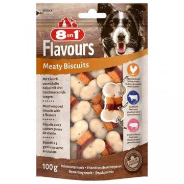 8 In 1 Pet Products Gmbh 8in1 kārums suņiem - Flavours Meaty Biscuits 100 g