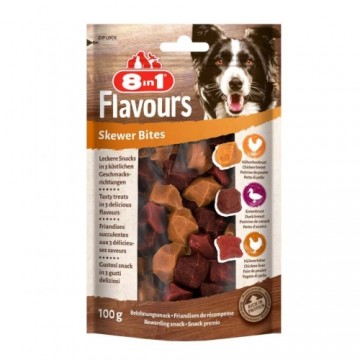 8 In 1 Pet Products Gmbh 8in1 kārums suņiem - Flavours Skewer Bites 100 g