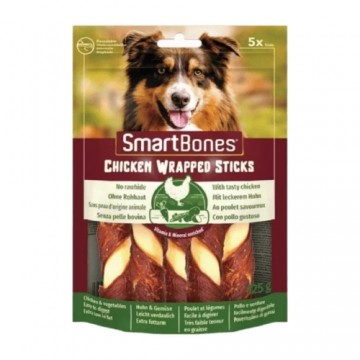 8 In 1 Pet Products Gmbh SmartBones kārums suņiem - vistas filejas vraps košļāšanai "WrapSticks Medium" 125 g N5