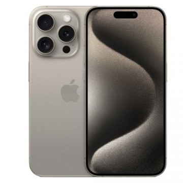 Apple iPhone 15 Pro Max 1TB - Natural Titanium (Atjaunināts, stāvoklis Ļoti labi)