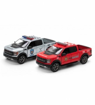 Kinsmart Металлическая авто моделька  2022 Ford F-150 Raptor (Police/ Firefighter) 1:46 KT5436PR