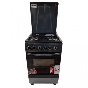 Gas stove with electric oven Schlosser FS4313MXZA