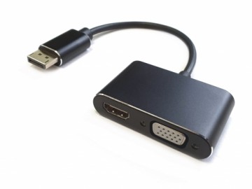 RoGer DisplayPort на HDMI + VGA Адаптер v1.4 / 4K@30Hz