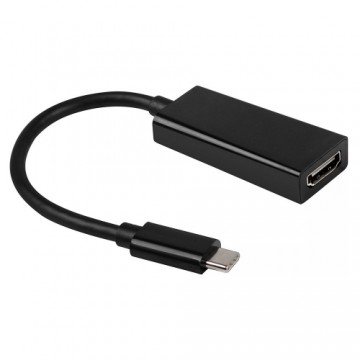 Roger Multimedia Adapter Type-C to HDMI (4K @ 30Hz, 1080P @ 60Hz) Melns