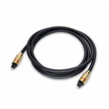 RoGer TOSPD2M SPDIF Toslink Optical Audio Cable 2m golden