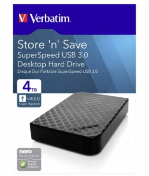 Verbatim Ārējais Cietais Disks 4TB