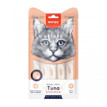 Wanpy Cats Creamy Treats - Tuna & Salmon 70 g