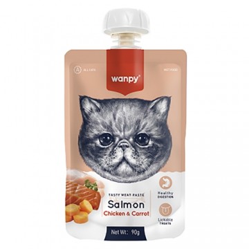 Wanpy Cats pasta - Tuna, Chicken, Carrot 90 g