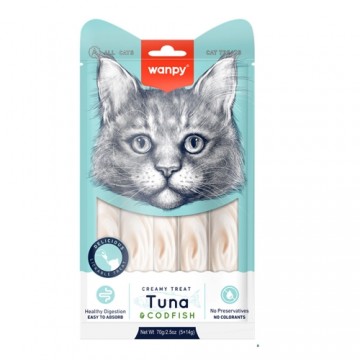 Wanpy Cats Creamy Treats - Tuna & Codefish 70 g